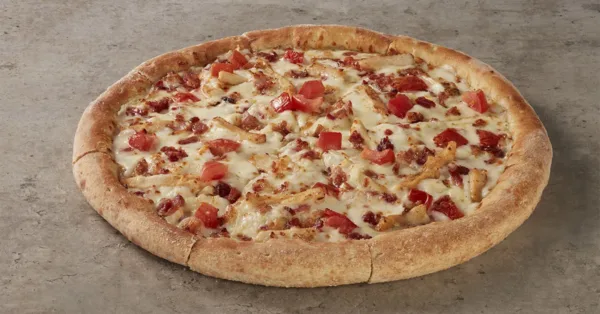 Pizza Pollo con Tocineta